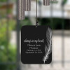 My Angel Mother memorial wind chime is personalized with her name and dates