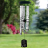 Heaven's Realm Loss of Child Wind Chime — personalized 40" memorial wind chime for grieving parents