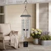 A Father's Goodbye Angel Chime — personalized memorial wind chime for loss of father