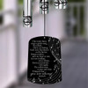 Gentle Breeze Memories Wind Chime features poem on front of sail