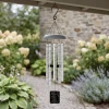 A Gentle Breeze Memorial Wind Chime — personalized angel wind chime sympathy gift for loss of a loved one