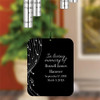 Gentle Breeze Sympathy Wind Chime Personalized with Name & Dates on back of sail