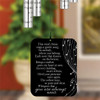 Gentle Breeze Sympathy Wind Chime features poem on front of sail
