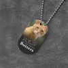 Pawprints Photo Dog Tag