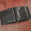 Personalized memorial photo album for loss of dad holds 200 4"x6" pictures.