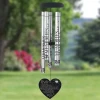 My Sister's Love Memorial Wind Chime — personalized 40" sympathy gift for loss of sister