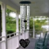 A Daughter's Memory Wind Chime — personalized 40" sympathy gift for loss of daughter