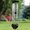 Our Son's Love Memorial Wind Chime — personalized 40" sympathy gift for loss of son