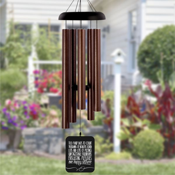 One Happy Retiree Personalized Retirement Wind Chime