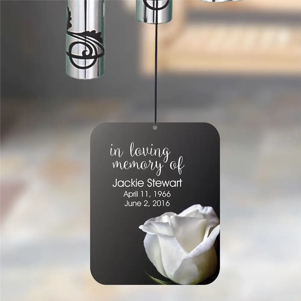 TRIBAL WINDS presents WITH A LIL' HELP … Listen to the Wind and Know I Am Near Memorial Wind Chime