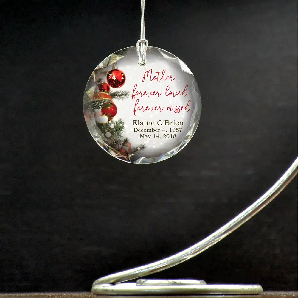 Memorial Ornament Mom Loved Mother Ornament