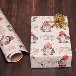 Personalized Name Wrapping Paper From Santa, Santa Claus Gift Wrap  Personalized Christmas Gift Wrap, Gift Wrap Sheets Holiday Wrapping Paper 