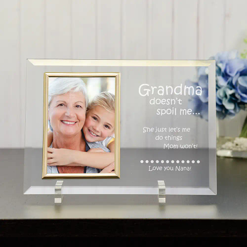 Spoiled by Grandma Personalized Picture Frame