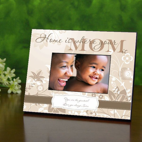 Home is Where Mom is Personalized Frame