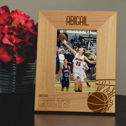 Varsity Personalized Basketball Frame