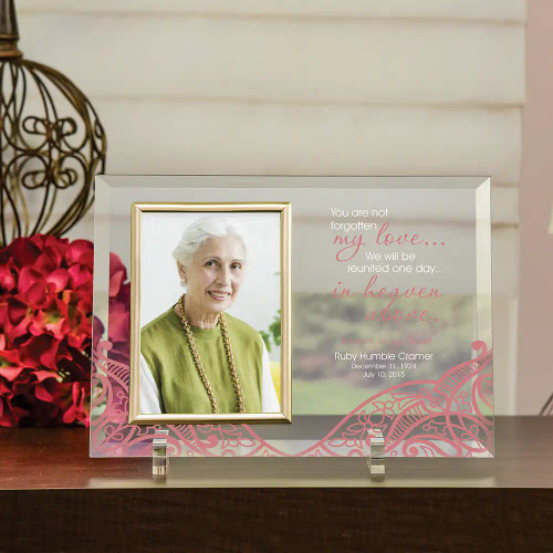 Reunited Personalized Memorial Picture Frame