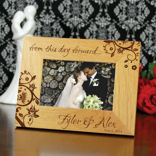 From this Day Forward Engraved Wedding Frame