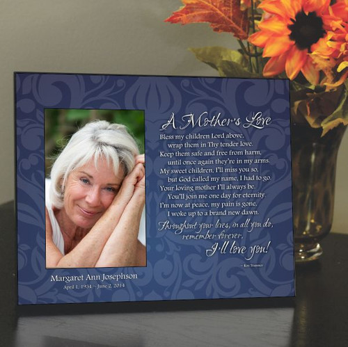 Mothers Love Memorial Frame