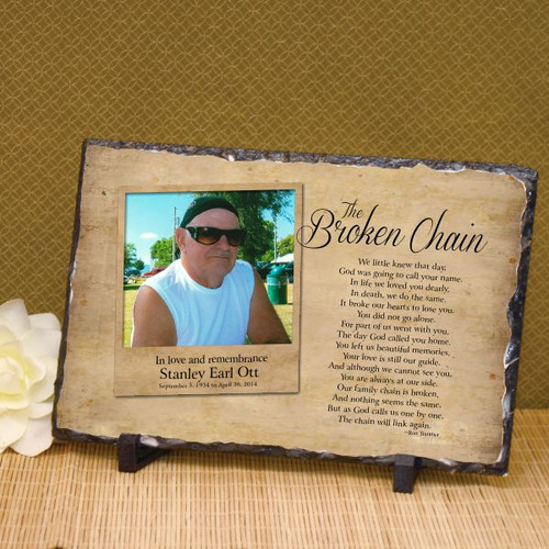 The Broken Chain Photo Plaque