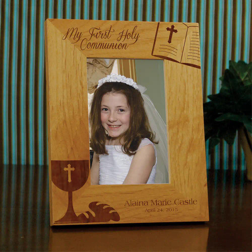 My First Communion Personalized Frame
