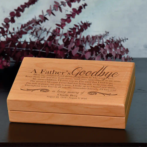 A Father's Goodbye Memory Box