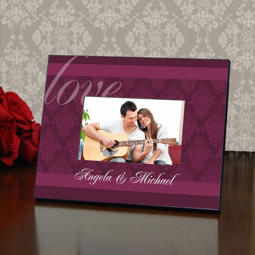 Couples Elegant Personalized Picture Frame