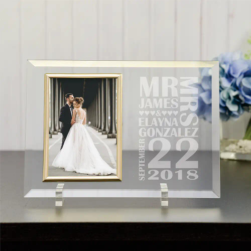 Wedding Day Personalized Frame