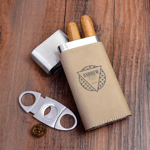 Personalized Groomsman Cigar Holder