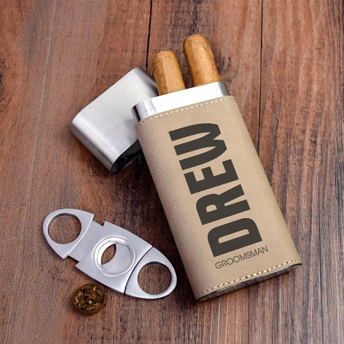 My Groomsman Personalized Cigar Holder