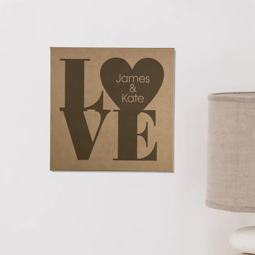 Love Personalized Wall Art