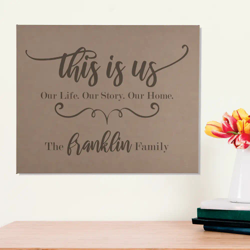 This Is Us Personalized Wall Art