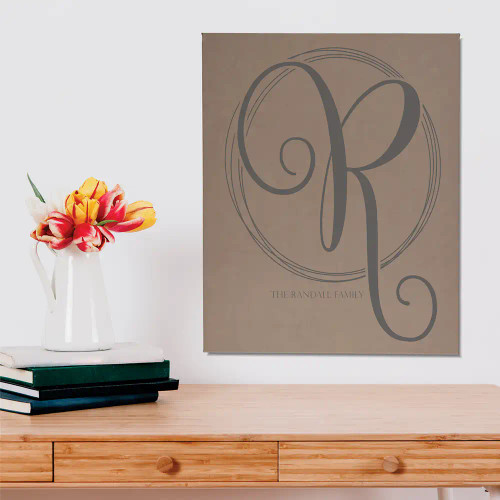 Monogram Personalized Wall Décor