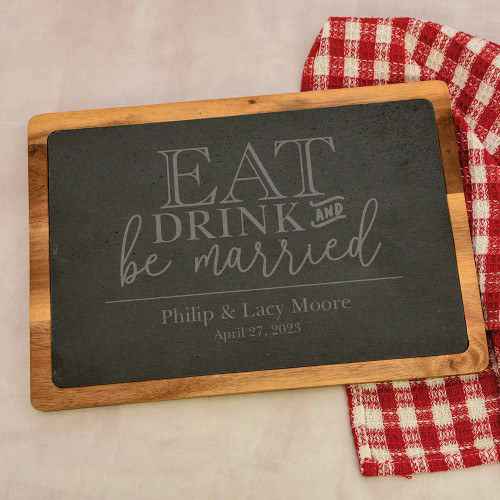 Be Married Cutting Board - The Perfect Gift for a Married couple 