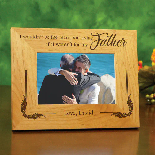 Personalized Father of the Groom Picture Frame