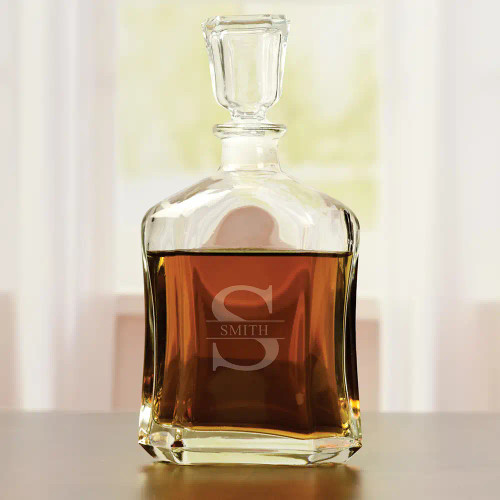 Classic Whiskey Decanter Personalized