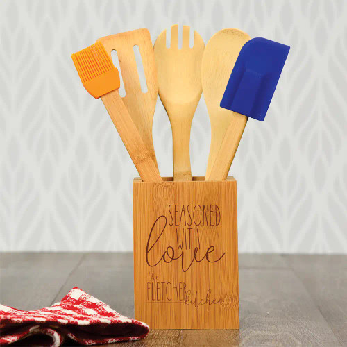 Seasoned with Love Personalized Cooking Utensils