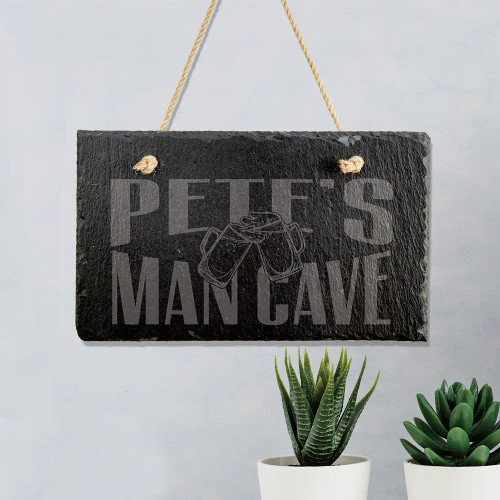 Man Cave Personalized Wall Sign