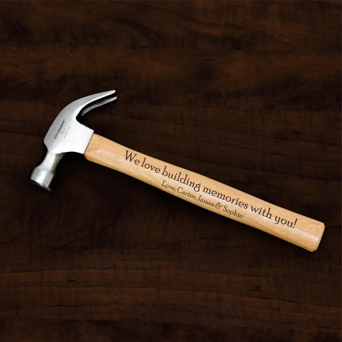 Personalized hammer for father's day
