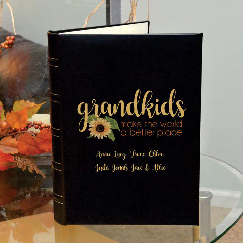 Personalized photo album for grandparents