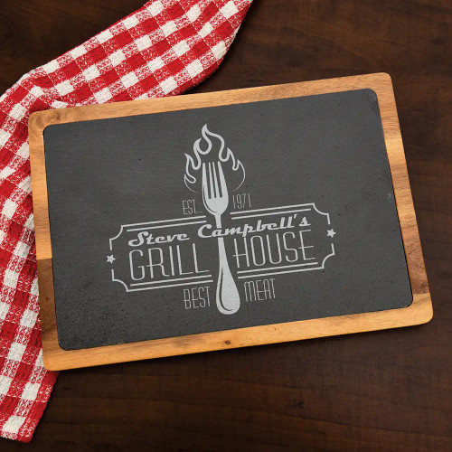 Grill House Cutting Board - Barbeque Cutting Board