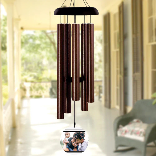 personalized wind chime for family