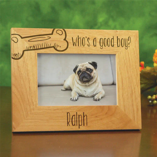 Good Dog Personalized Frame for Pets Pet Lovers