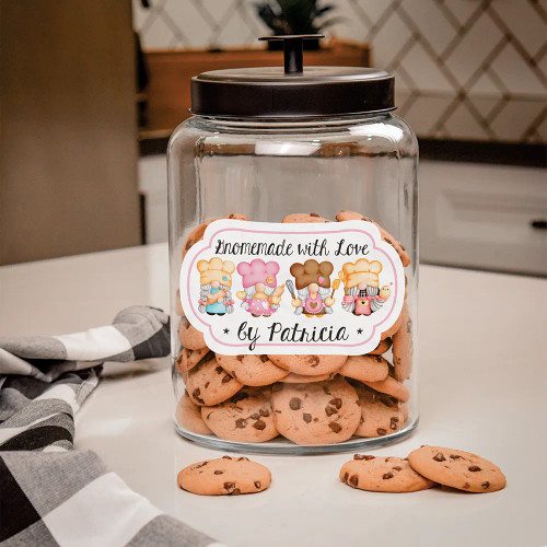Personalized Gnome Cookie Jar | Knomemade with Love