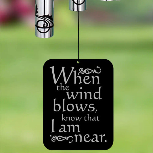 Wind Chimes Memories When The Wind Blows Memory Chime