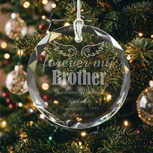 Forever My Brother Ornament