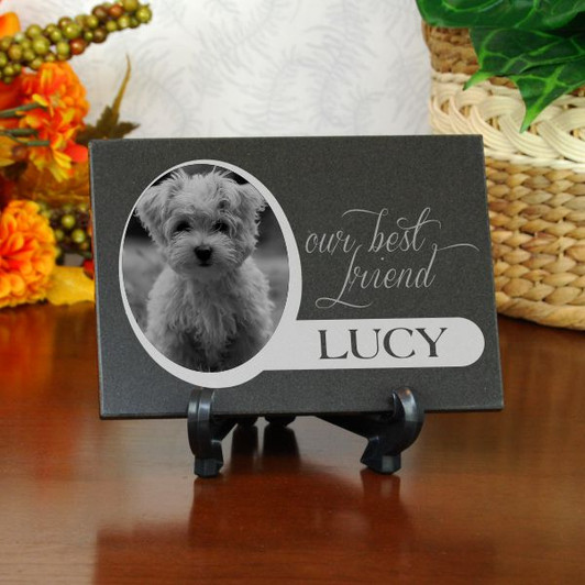Our Best Friend Pet Memorial Plaque Our Best Friend Pet Memorial Plaque