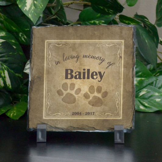 In Memory of our Pet Memorial Plaque