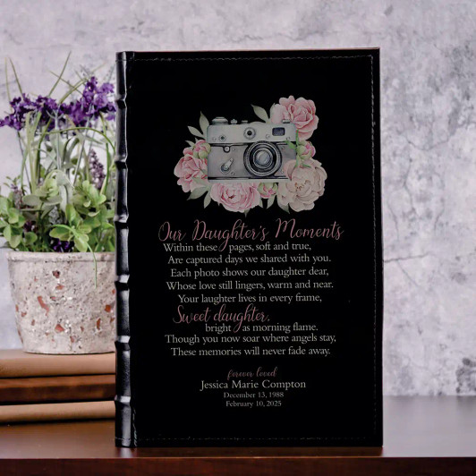 Personalized Memorial Photo Albums | Memorial Photo Books