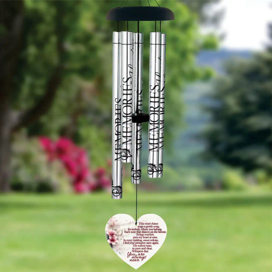 40" Gentle Breezes Memorial Wind Chime is a comforting funeral gift.