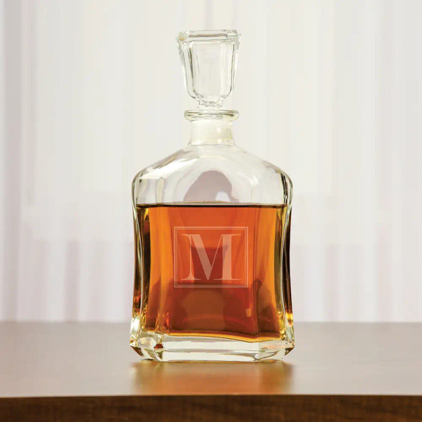 Monogram Decanter